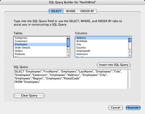 odbc excel connection for filemaker